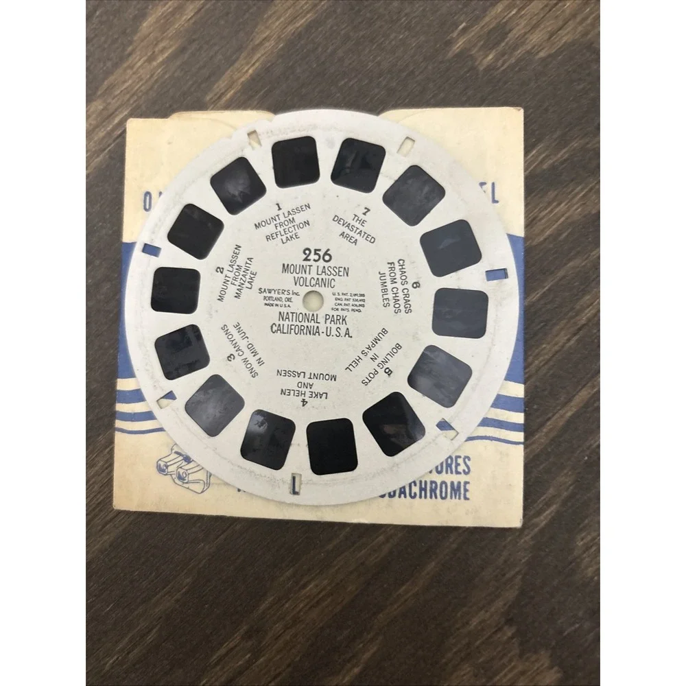 Lot Of 11 Vintage Sawyer's View Master Reels, 7 More Wonders Of The World